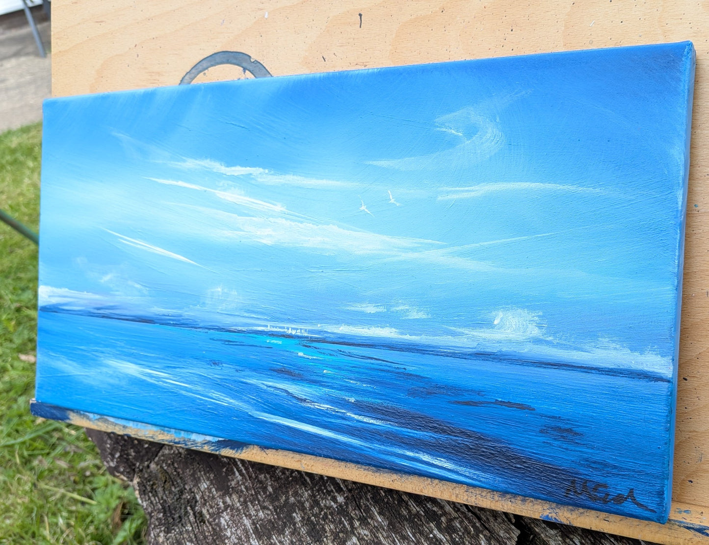 Almighty Blues 1, 40x20cm
