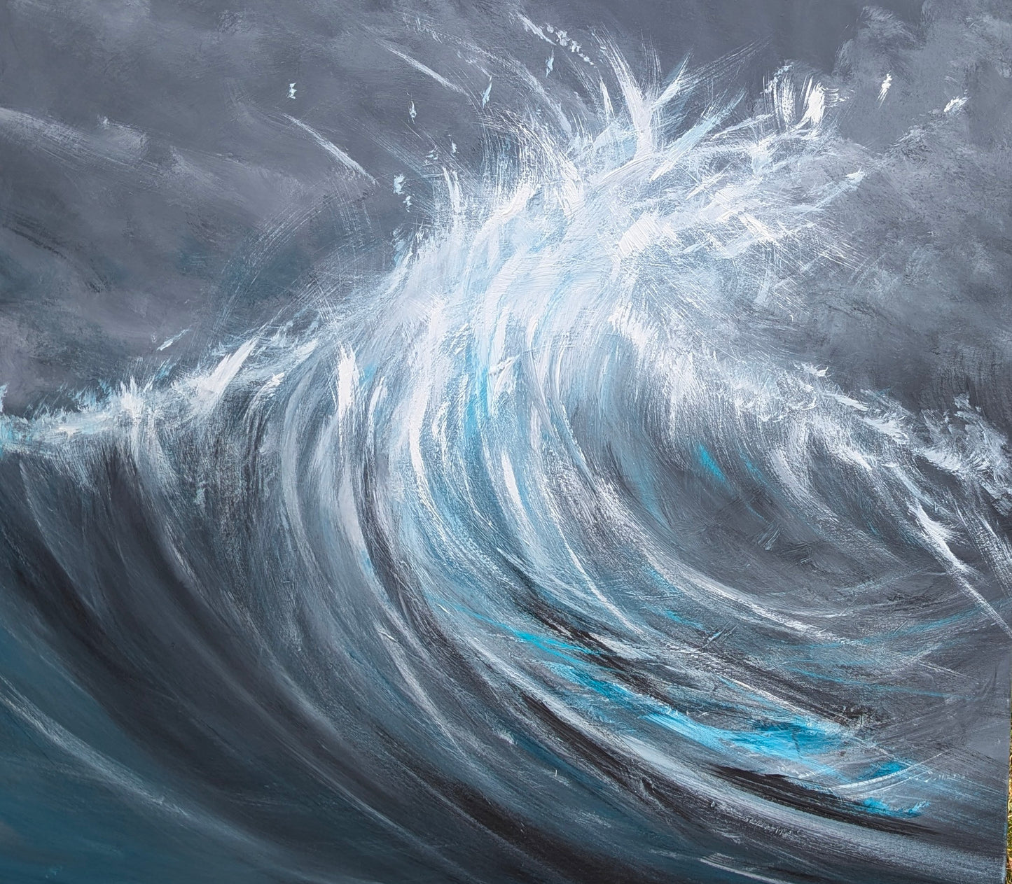 When World's Collide 70x80x3cm