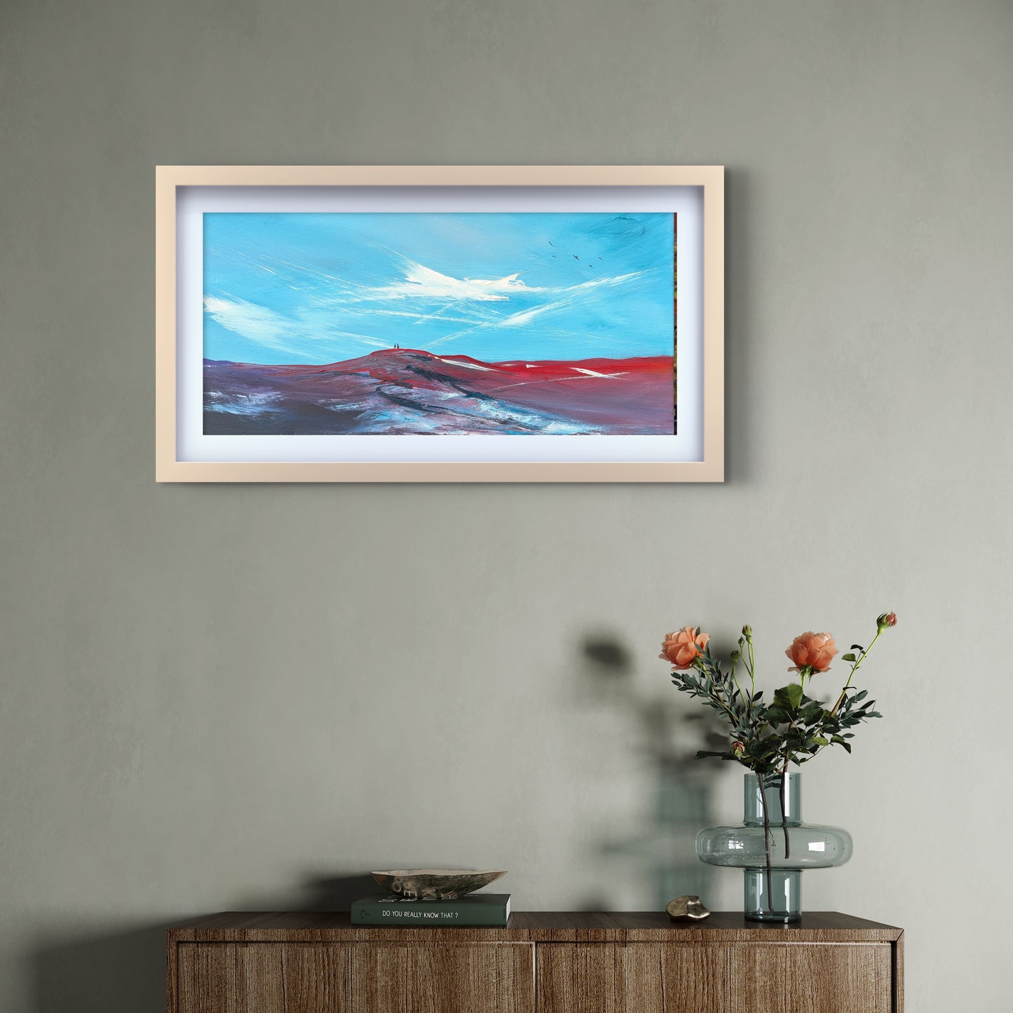 A Wintry Day on the Fells, 40x20x2cm