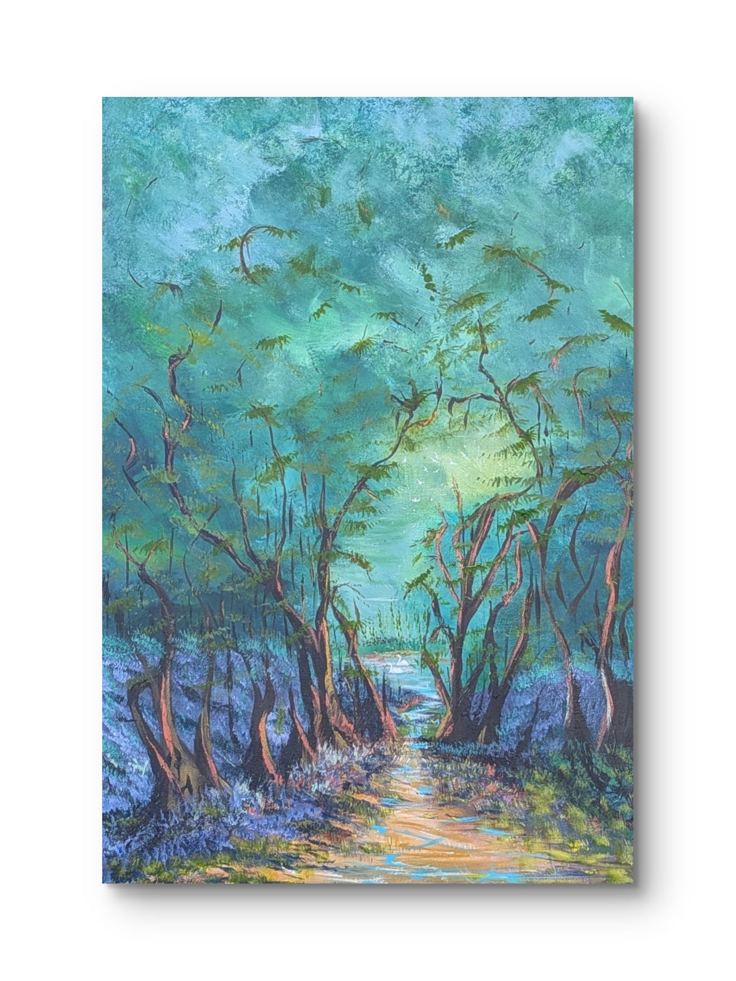 Bluebell Woodland, 50x75x2cm