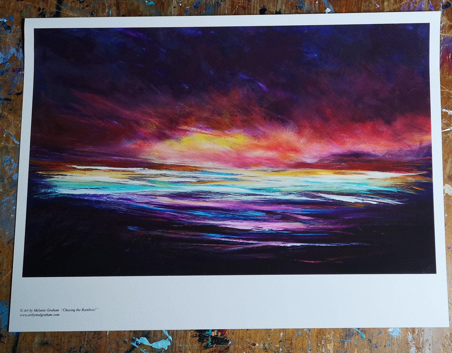 Larger Chasing the Rainbow - Open Print