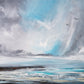 The Passing Storm, 90x60cm, Large, panoramic, emotional art, seascapes